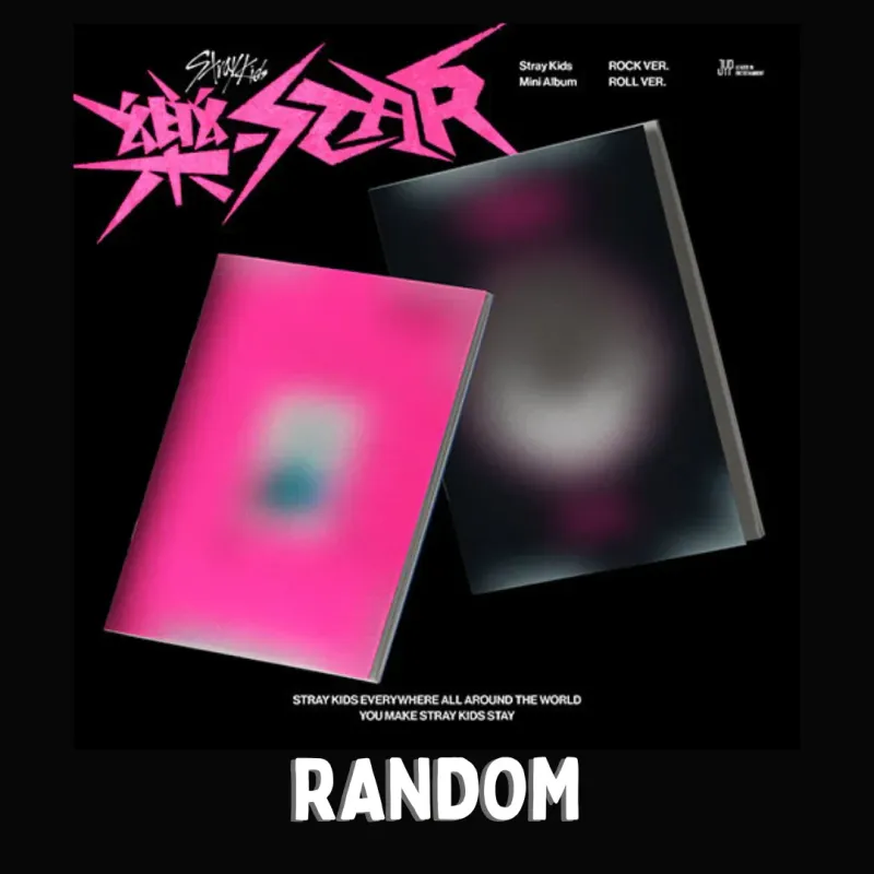 Stray Kids - 8TH MINI ALBUM [樂-STAR] (Random Ver.)