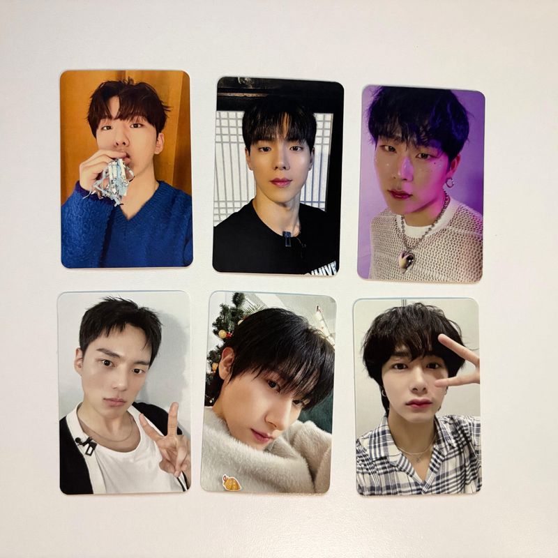Monsta X 'Random Selca' Photocard Set!