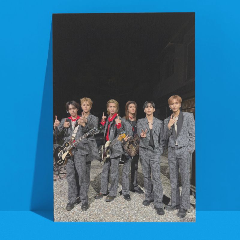 Xdinary Heroes 'LIVE and FALL Performance Night ver' A3 Poster!
