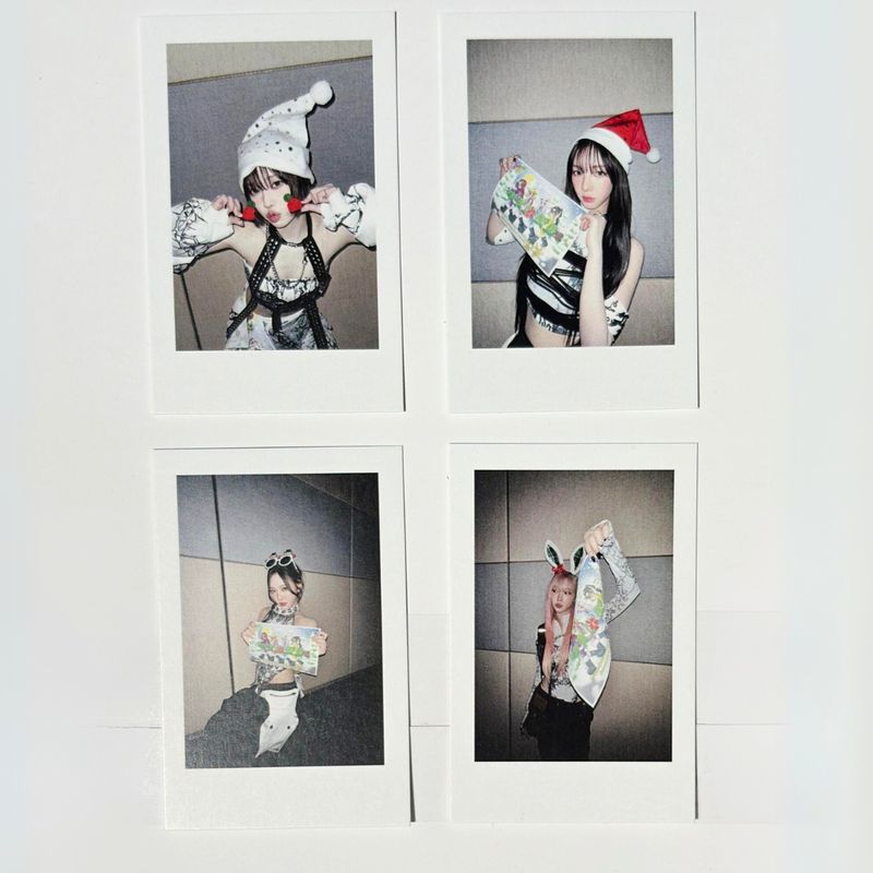 Aespa 'Festive' Polaroid Photocard Set!