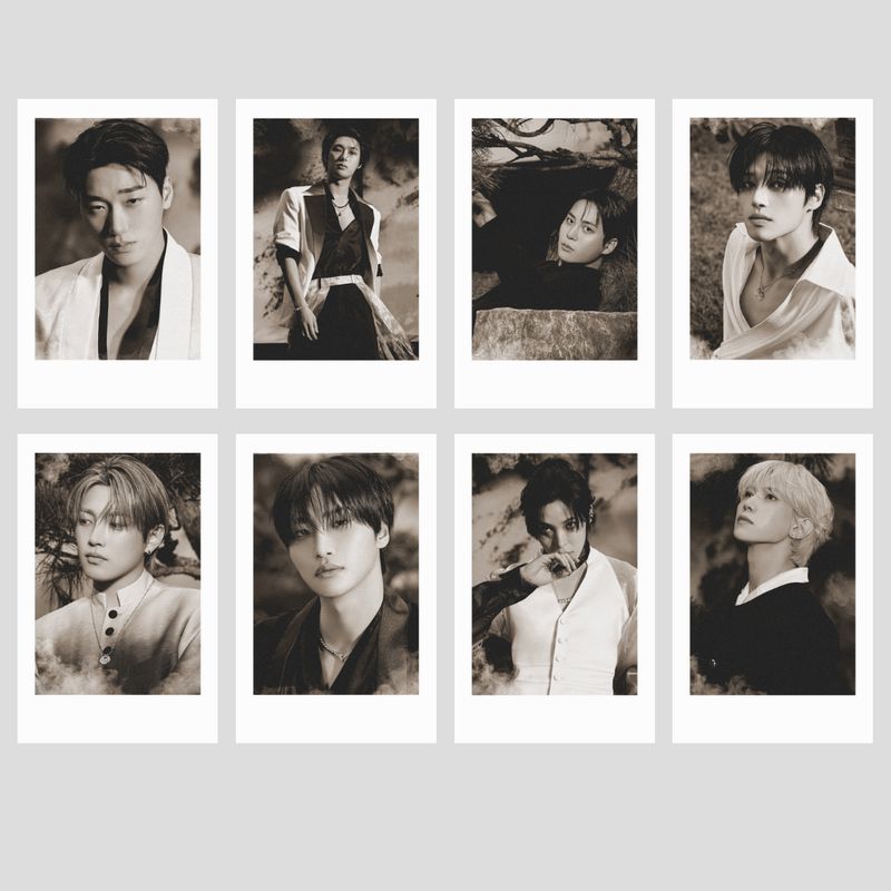 Ateez 'Golden Hour pt.4 Polaroid' Photocard Set!
