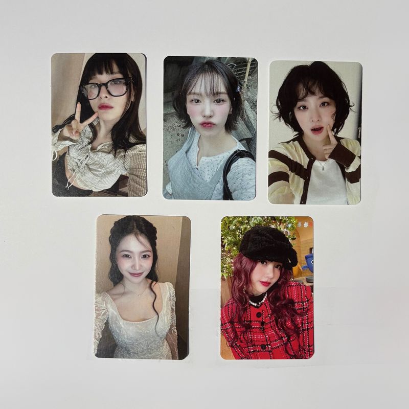 Red Velvet 'Random Selfie' Photocard Set!