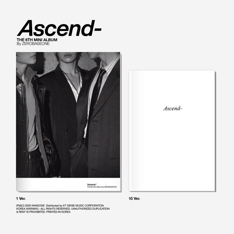 ZEROBASEONE The 6th Mini Album [Ascend-] Photobook Ver.