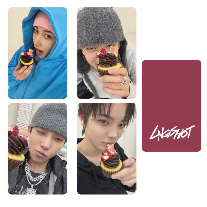 LNGSHOT Selca Ver-1 Photocard Set!