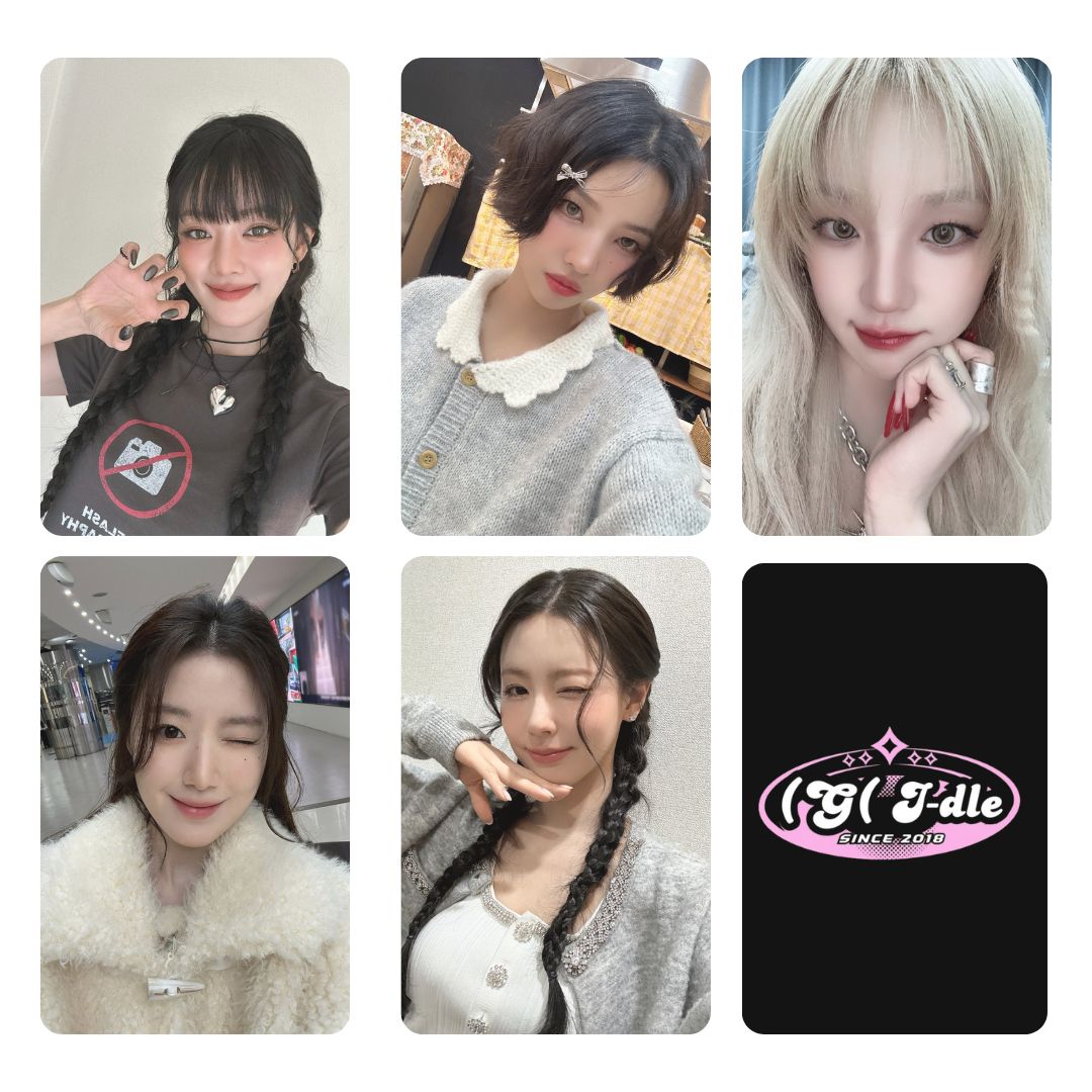 I-DLE 'Random Selca' Photocard Set!