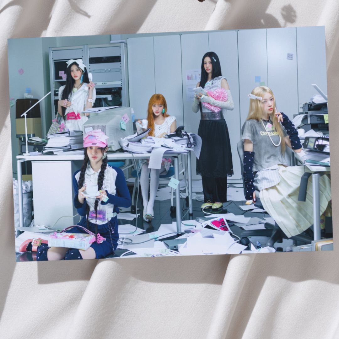 ILLIT 'Not Cute Anymore Concept' A3 Group Poster!