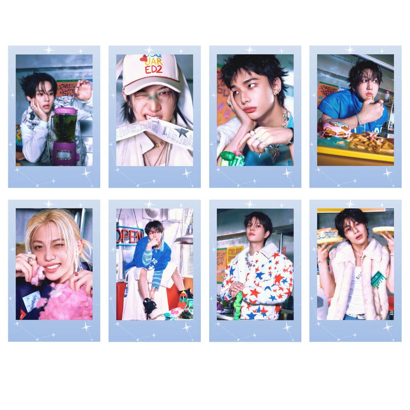 Stray Kids &#39;Supper&#39; - Seasons Greetings 2026 Polaroid&#39; Photocard Set!