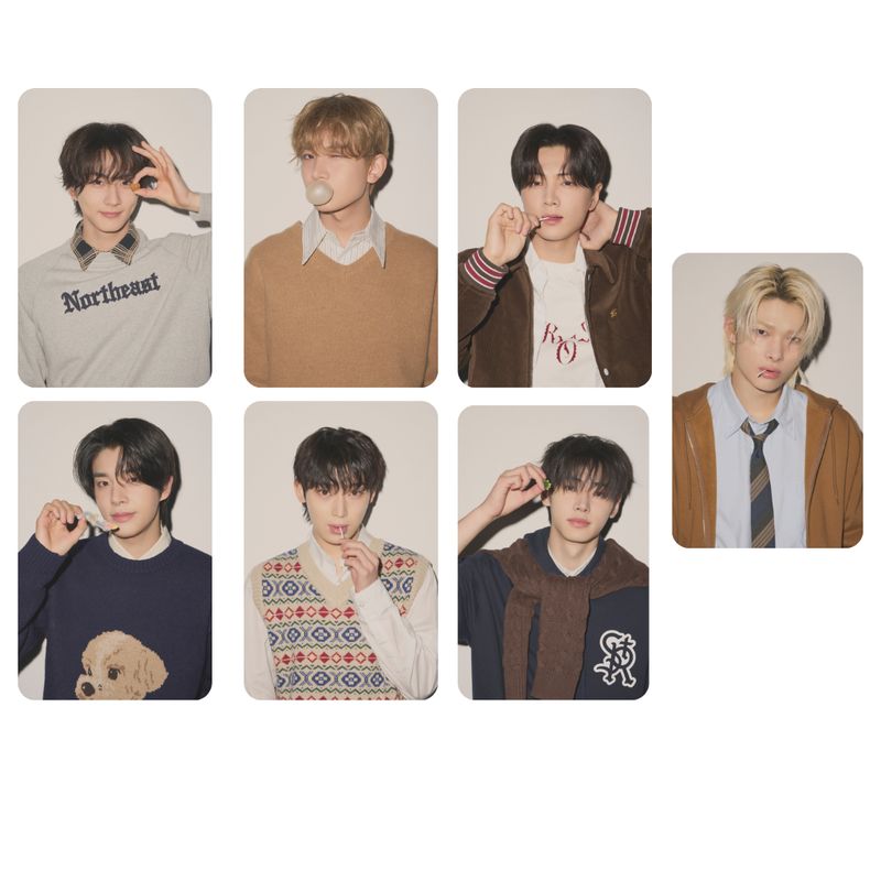 Enhypen &#39;ENHYPEN 2025 ENniversary FAMILY Photo #1&#39; Photocard Set!