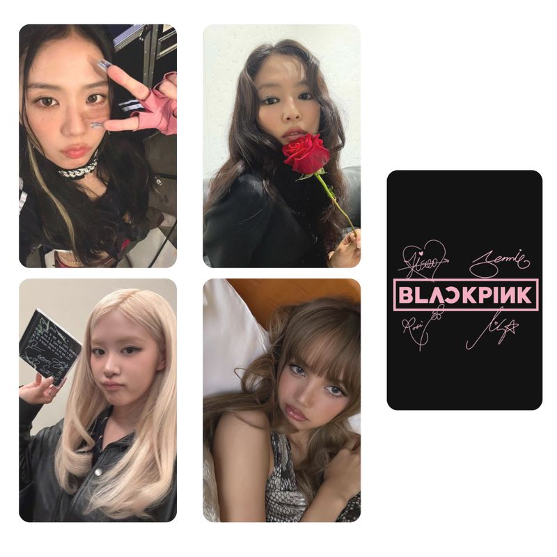 BlackPink ‘Random Selca’ Photocard set!