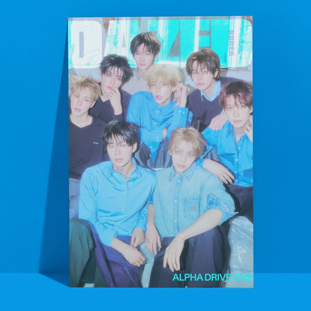 AlphaDriveOne 'DAZED Cover' A3 Group Poster!