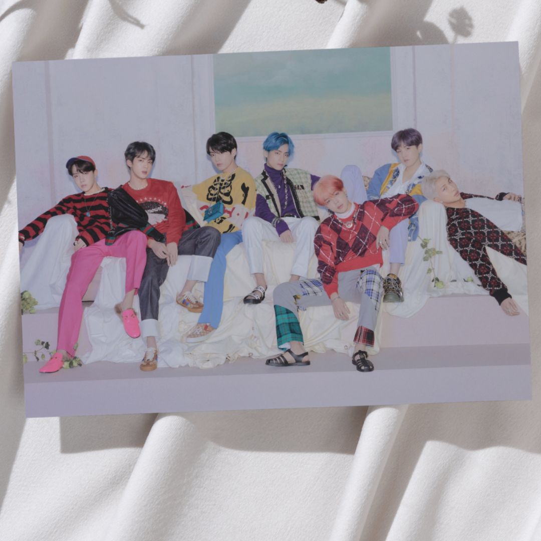 BTS 'Map of the soul : Persona Ver-2' A3 Group Poster!
