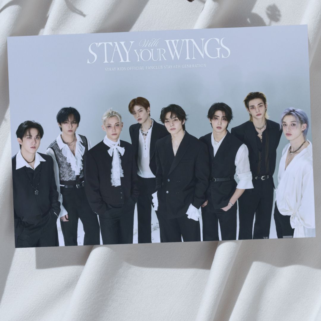 Stray Kids 'Stay With Your Wings Concept Ver-1' A3 Group Poster!