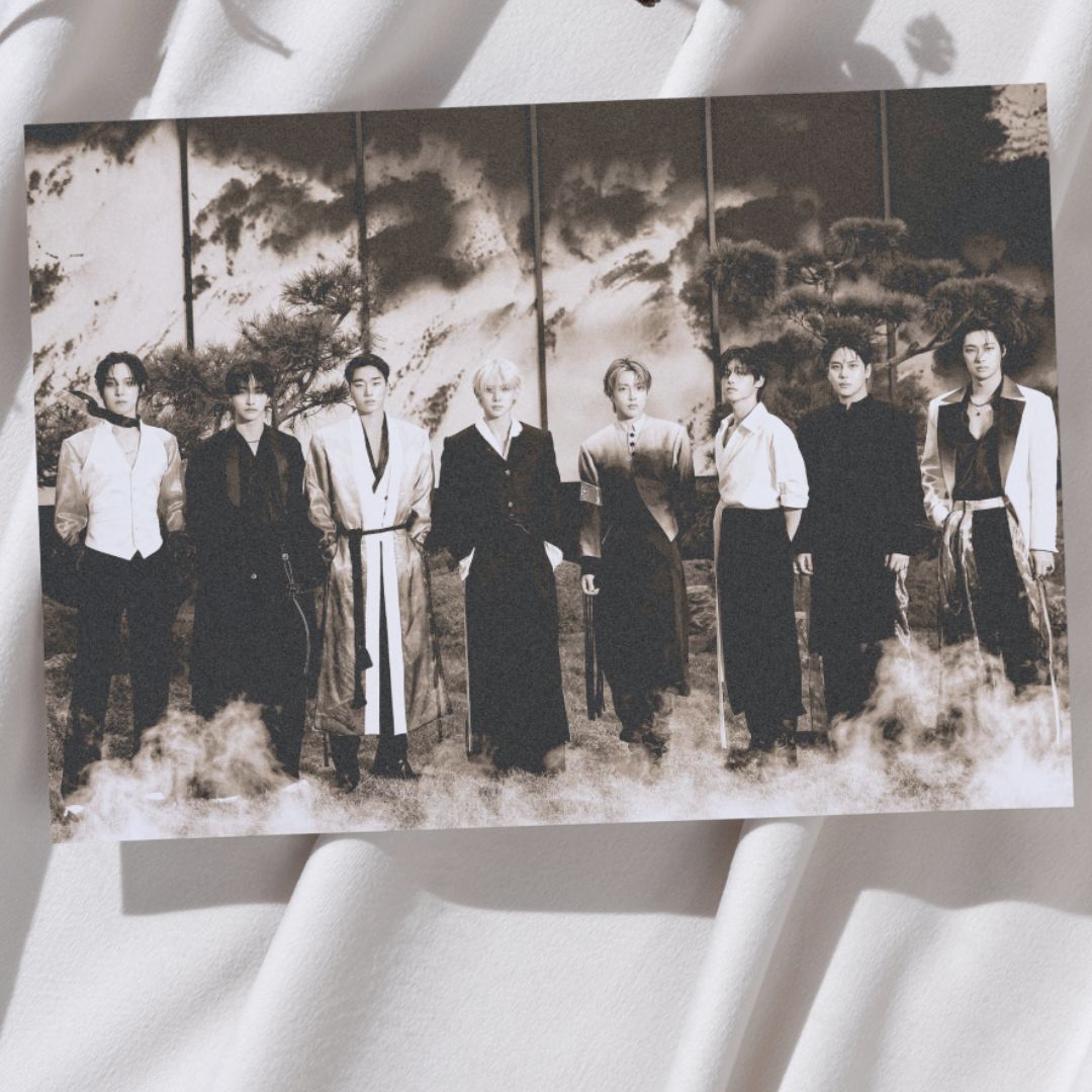 Ateez 'GOLDEN HOUR : Part.4 Ver-3' A3 Group Poster!