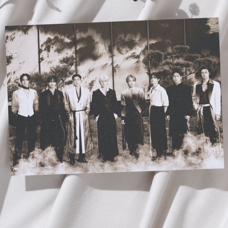 Ateez 'GOLDEN HOUR : Part.4 Ver-3' A3 Group Poster!