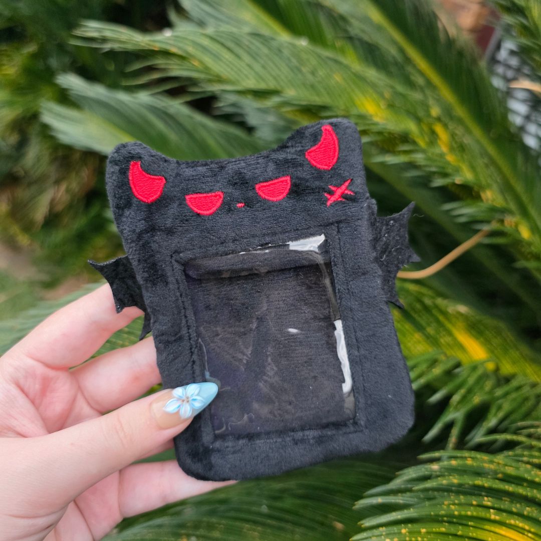 Cute Fluffy Bat Photocard Holders!