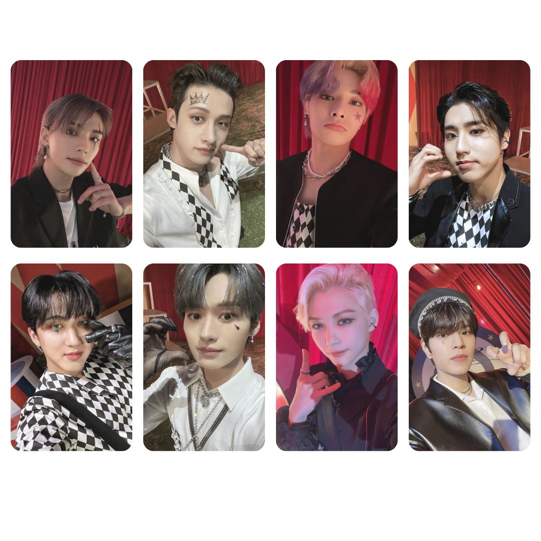 Stray Kids Circus MV Selca Photocard Set!