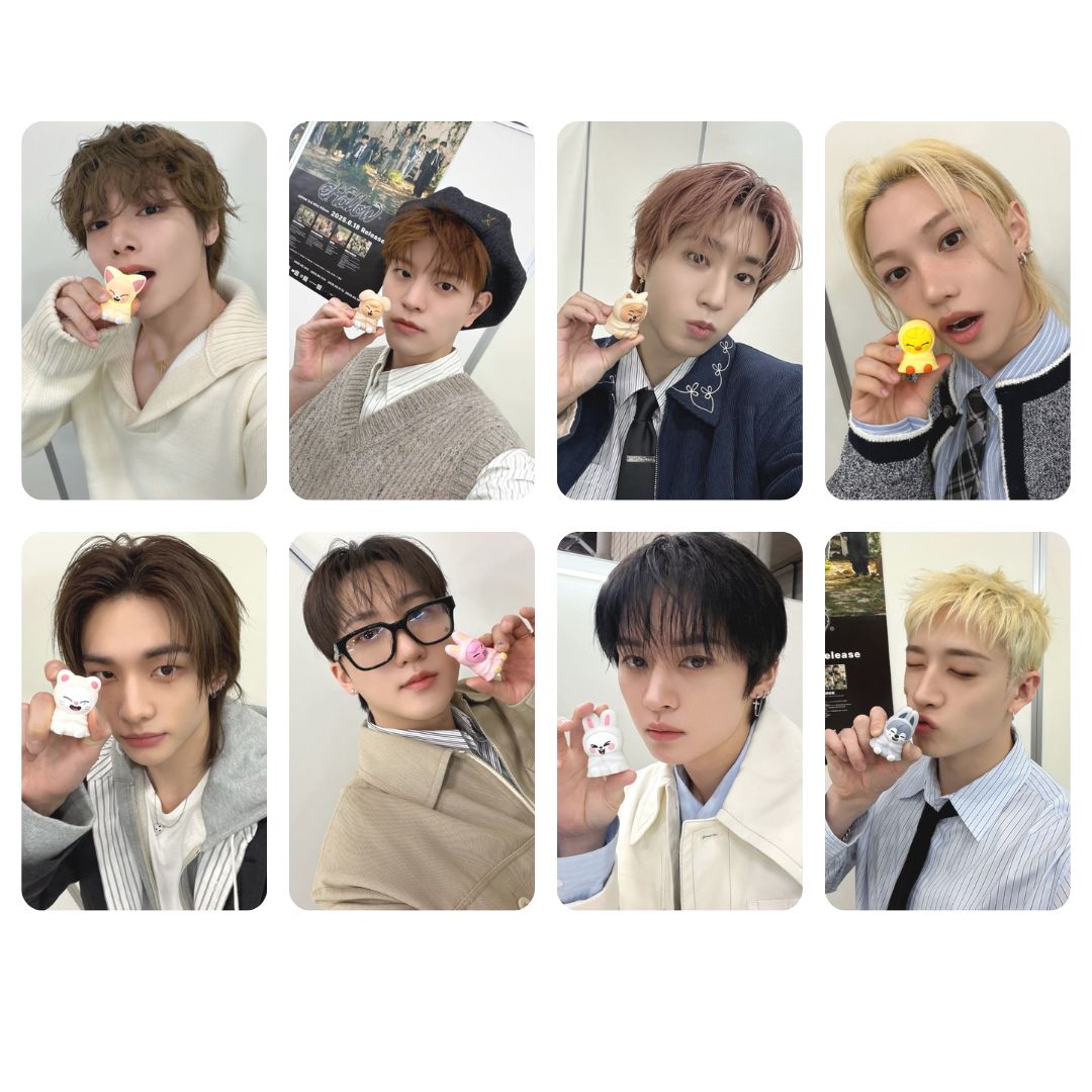Stray Kids SKZOO Light mascot  Selca Photocard Set!