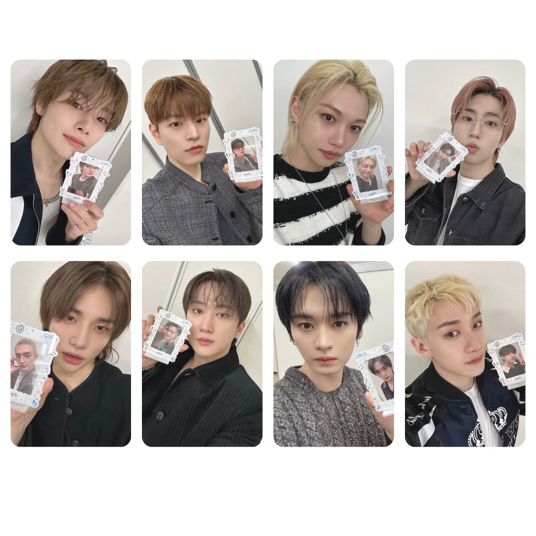 Stray Kids 2026 renewal bonus selfie Photocard Set!