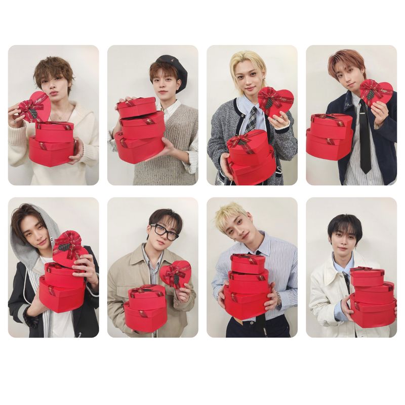 Stray Kids ♡Happy Valentine’s Day♡ Ver-2 Photocard Set!