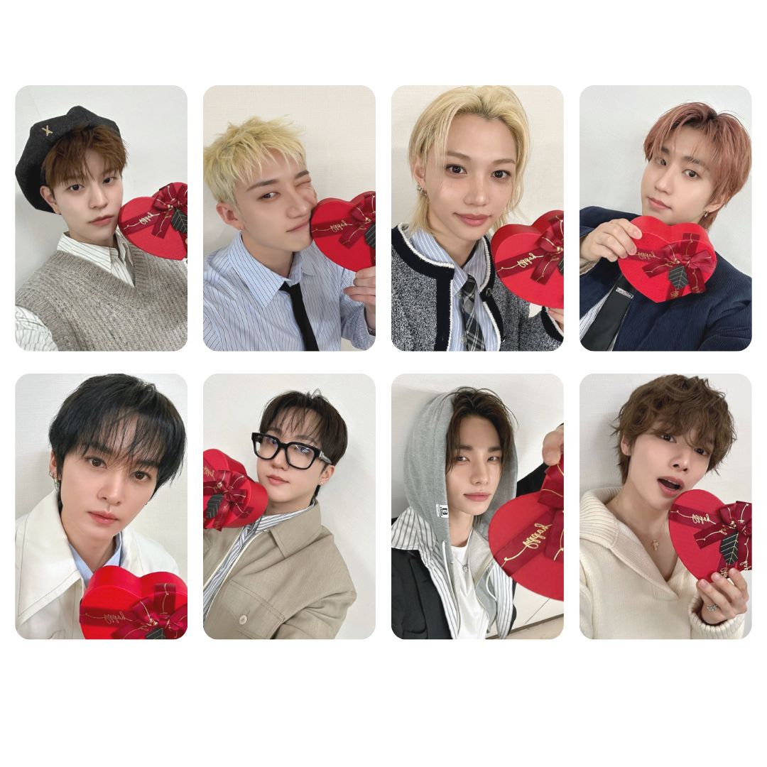 Happy Valentines Day Stay Ver-1 Photocard Set!