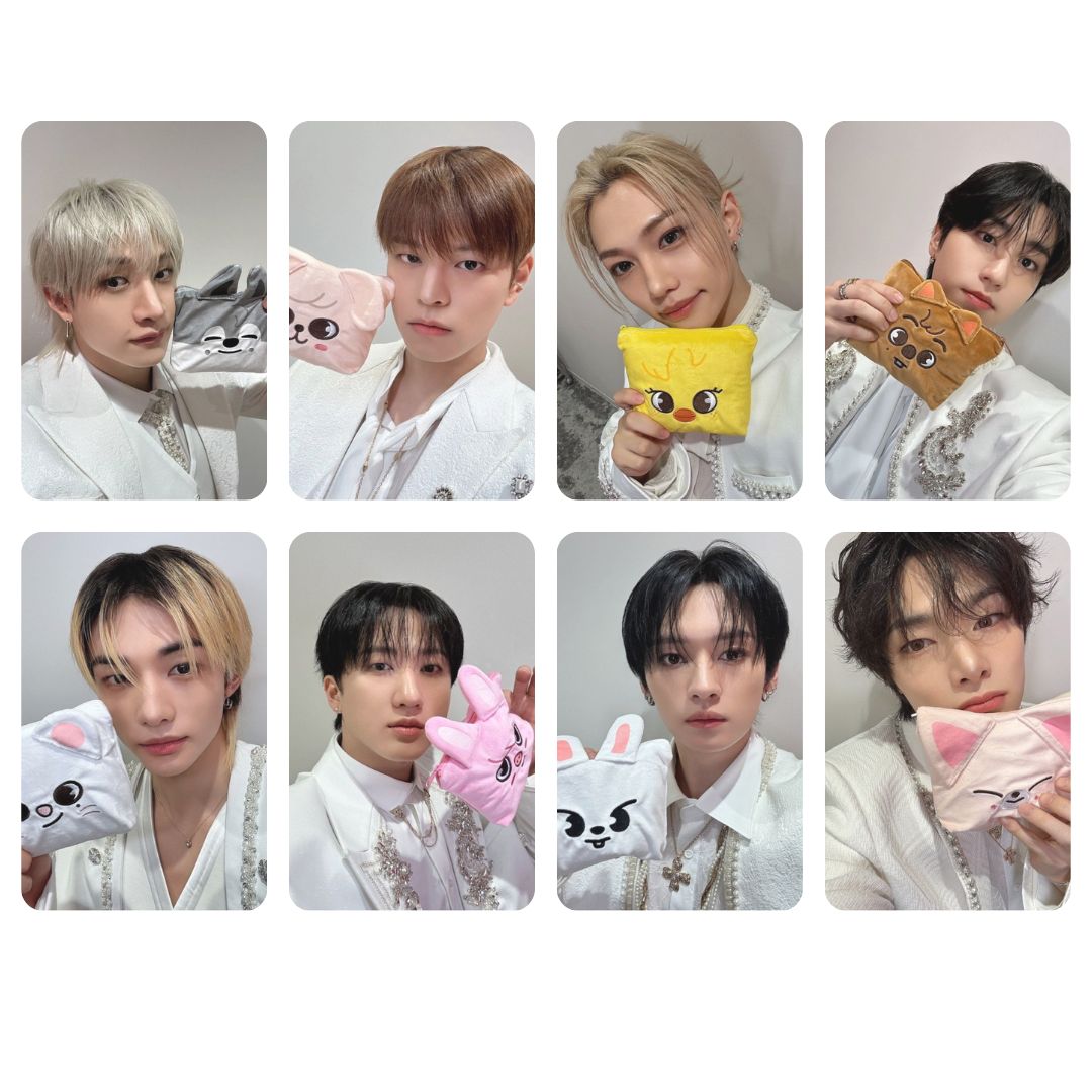 Stray Kids 'SKZOO Pouch' Selca Photocard Set!