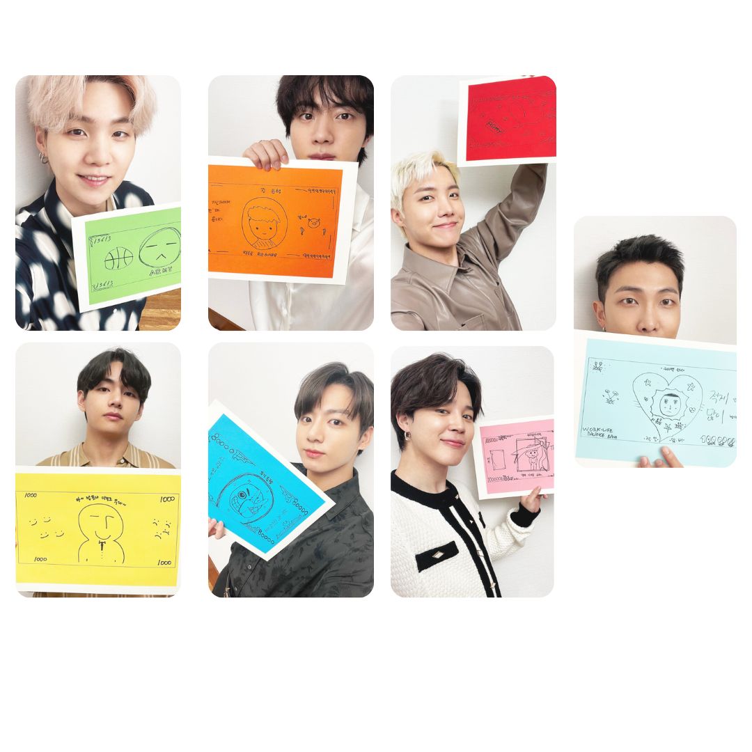 BTS 'BANKNOTES by BTS' Photocard Set!
