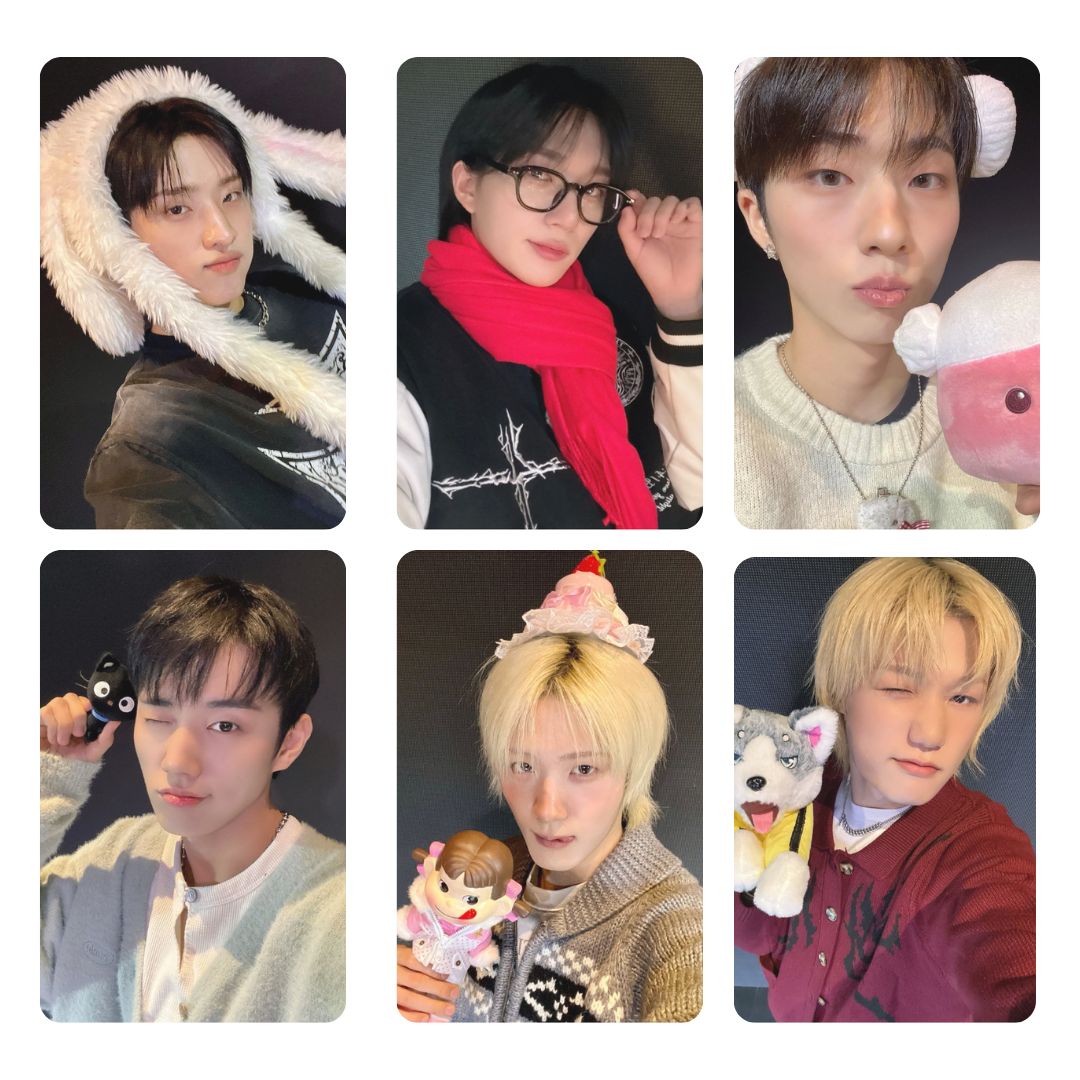 P1harmony ' For.P1ece 🌟 P1Harmony 7th Mini Album  [SAD SONG] FAN SIGN EVENT Ver-1' Photocard Set!