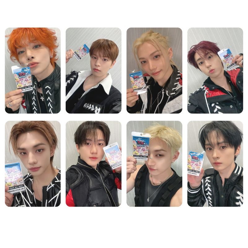 Stray Kids LIVE Blu-ray『Stray Kids Fan Connecting 2024 “SKZ TOY WORLD”』Ver-1 Photocard Set!