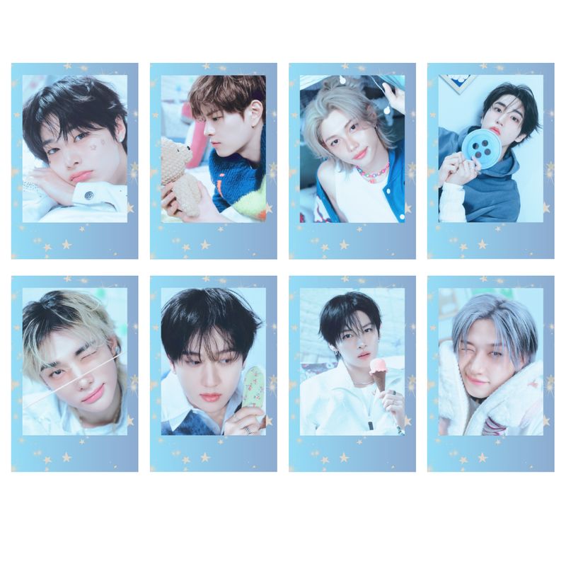 Stray Kids 6th Fanmeeting Polaroid Photocard Set!