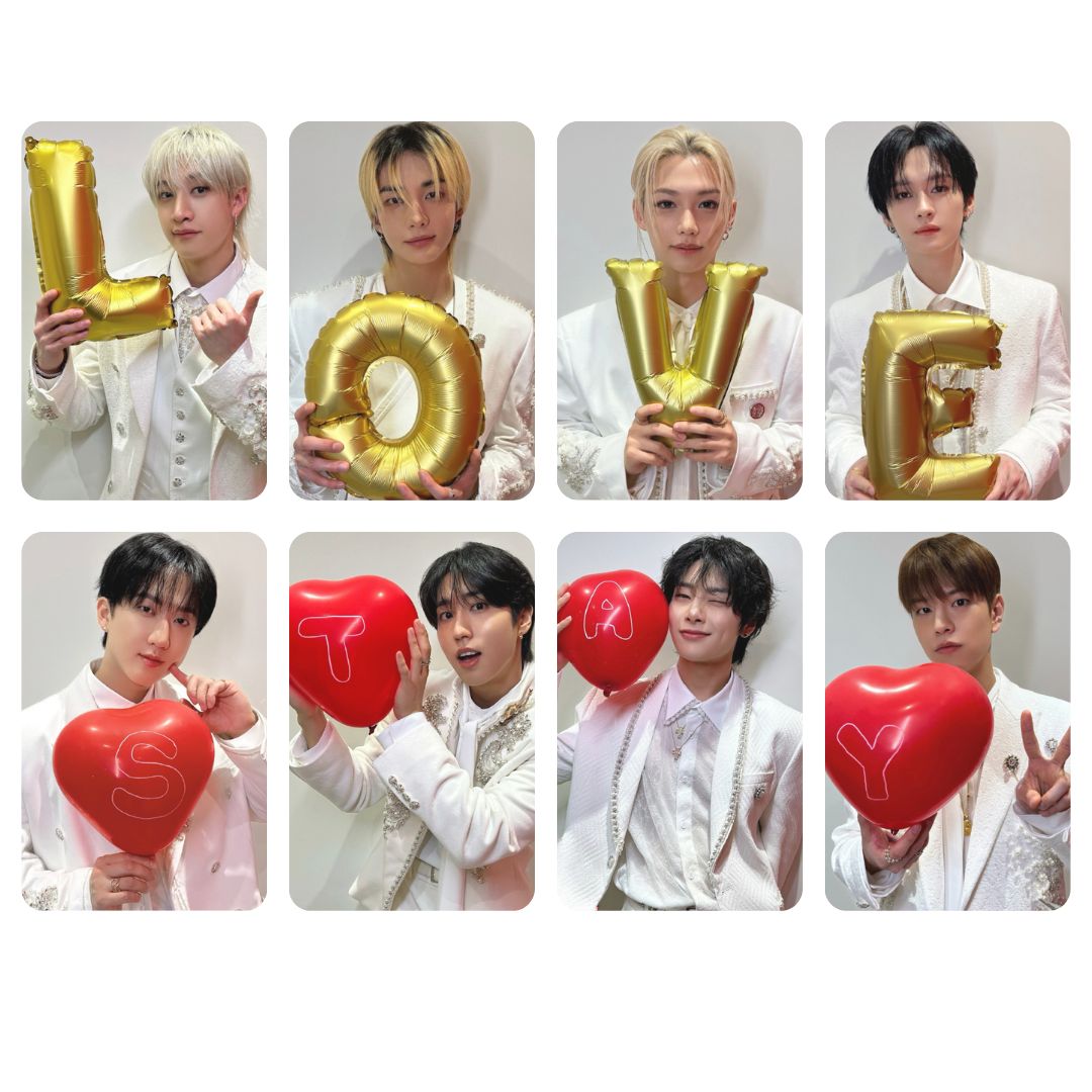 Stray Kids 𝐇𝐨𝐥𝐢𝐝𝐚𝐲 𝐆𝐢𝐟𝐭 𝐟𝐫𝐨𝐦 𝐒𝐭𝐫𝐚𝐲 𝐊𝐢𝐝𝐬 Photocard Set!