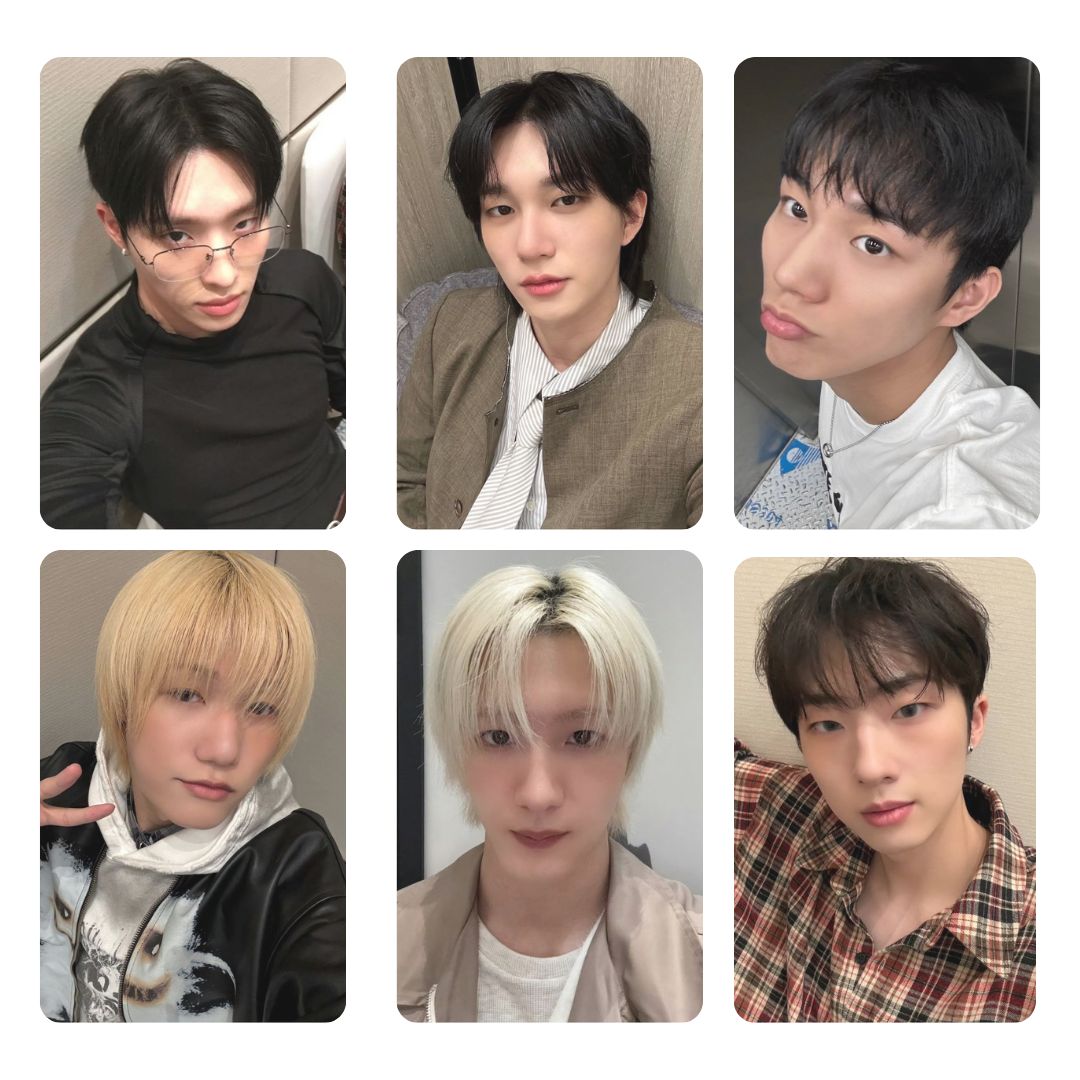 P1harmony 'Random Selca Ver-1' Photocard Set!