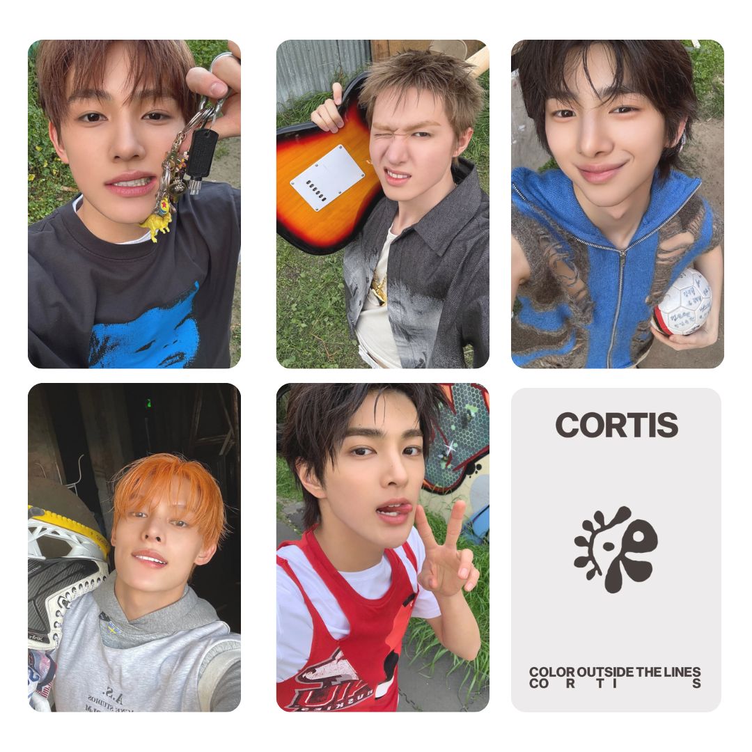 CORTIS 'Color Outside The Lines Ver-1'  Photocard Set!