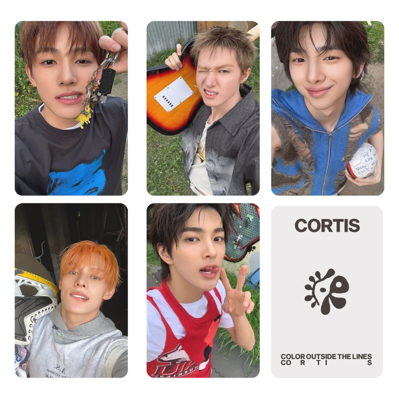 CORTIS 'Color Outside The Lines Ver-1'  Photocard Set!