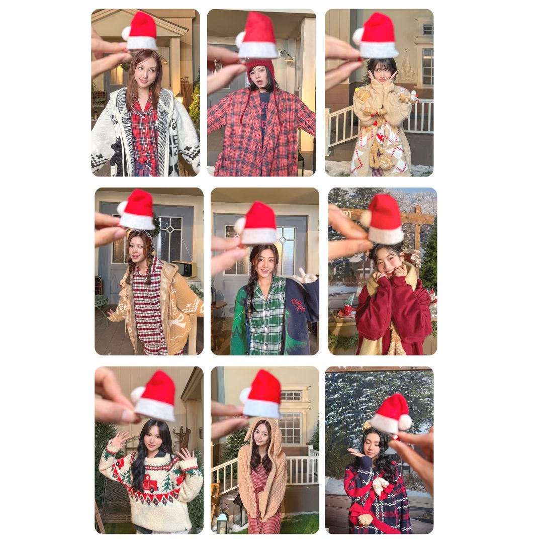 Twice 'Stay merry and bright⛄️✨  Merry &amp; Happy♪' Photocard Set!