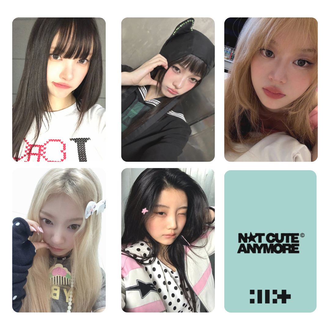 ILLIT 'Not Cute Anymore Selca' Photocard Set!
