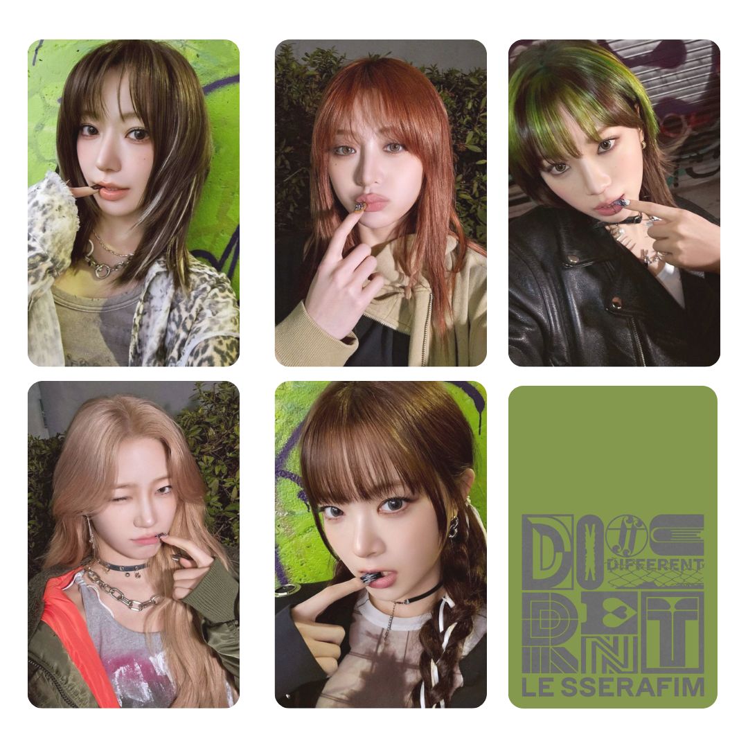 Le Sserafim '250624 Le Sserafim (JP) Line Exclusive Ver-2' Photocard Set!
