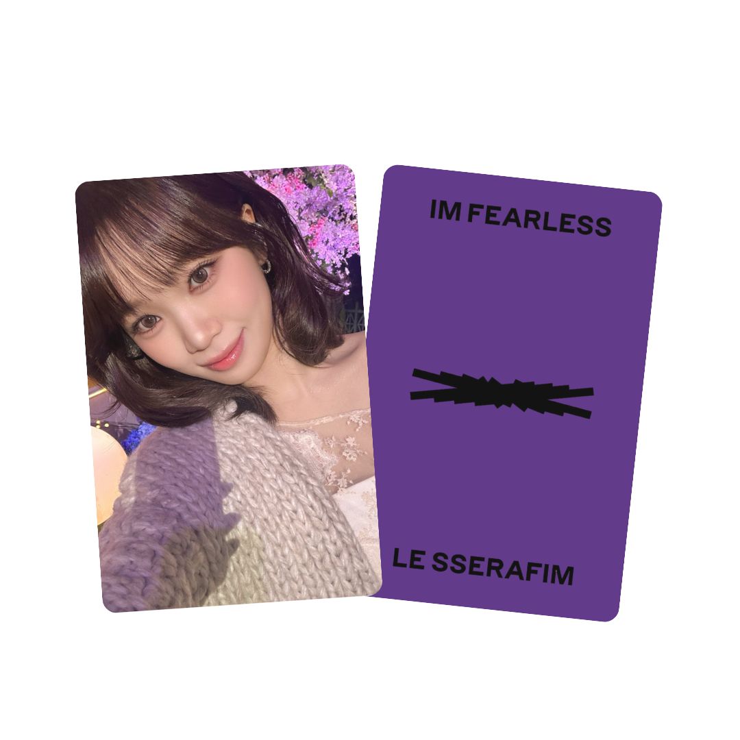 LE SSERAFIM Solocards!