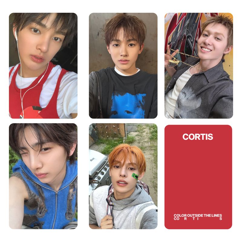CORTIS 'Color Outside The Lines Ver-2'  Photocard Set!