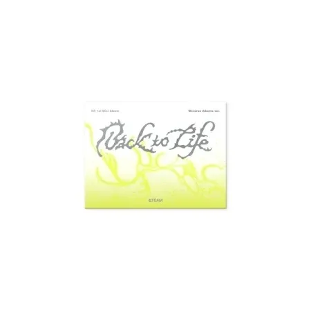 &amp;TEAM - [BACK TO LIFE] KR 1st Mini Album PHOTOCARD BOX WEVERSE ALBUMS Version