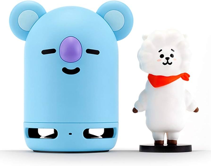 BTS BT21 Official [Friends Duo Bluetooth Speaker &amp; Figure](KOYA + RJ Ver)
