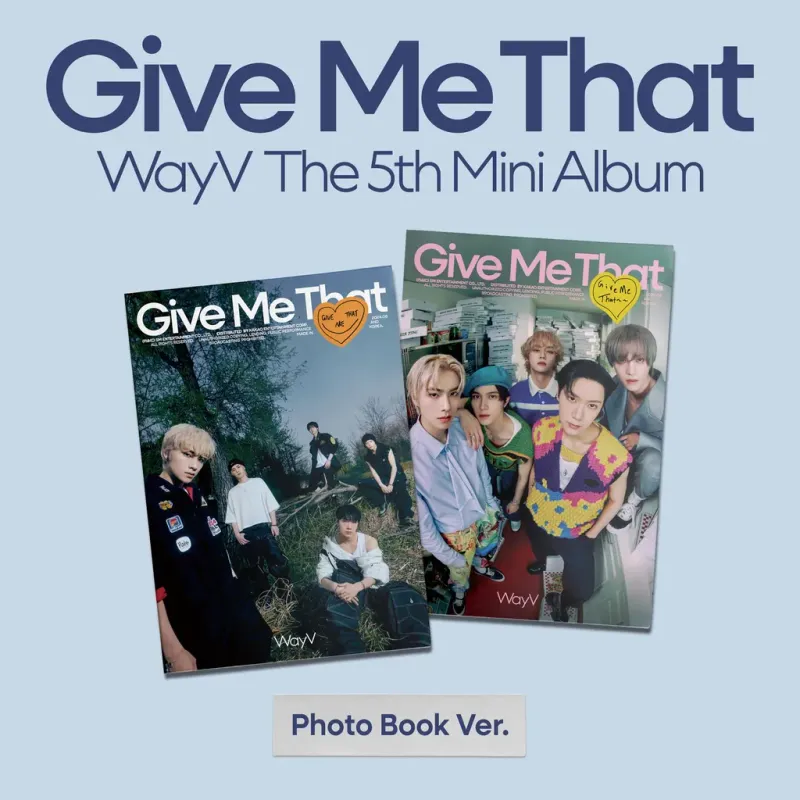 WayV  [Give Me That] (Photo Book Ver.)