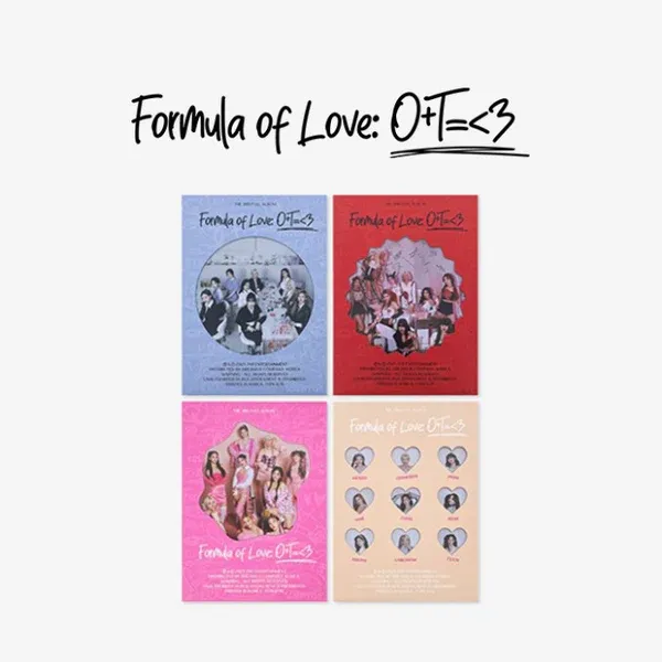 TWICE 3rd Full Album [Formula of Love: O+T=<3]