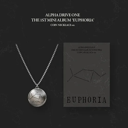 ALPHA DRIVE ONE - EUPHORIA [1st Mini Album - COIN NECKLACE Ver.]