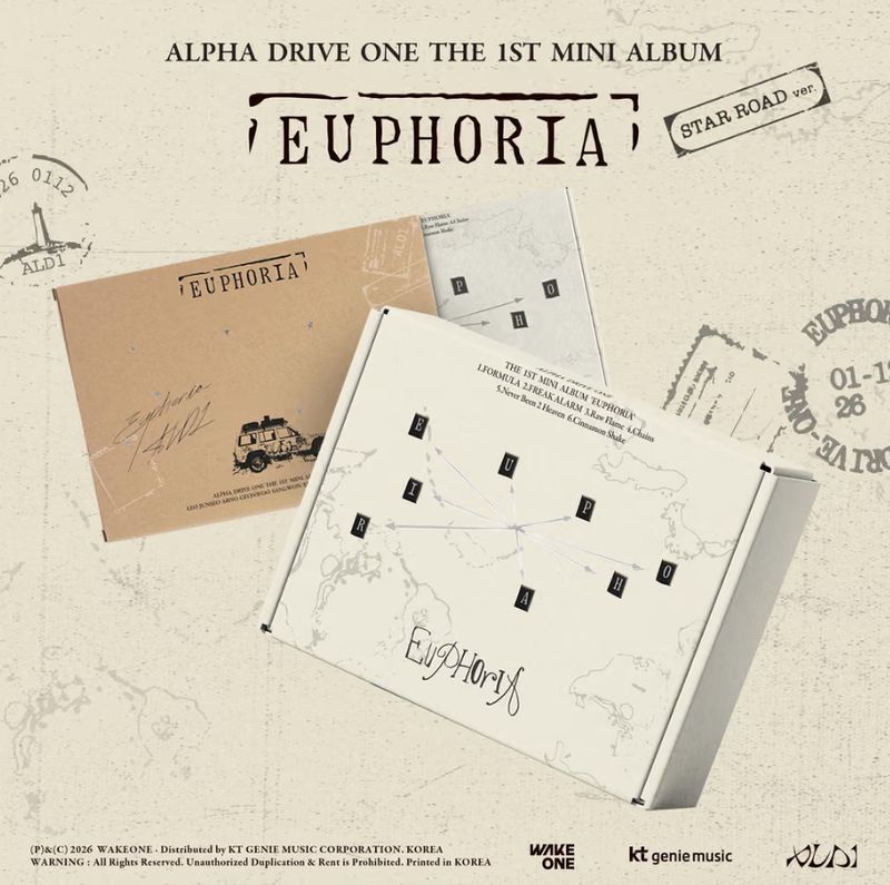 ALPHA DRIVE ONE THE 1ST MINI ALBUM [EUPHORIA] (STAR ROAD ver.)