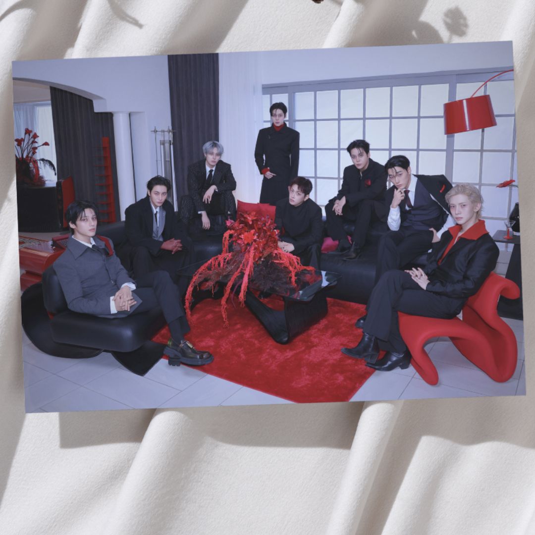 Ateez 'GOLDEN HOUR : Part.5 Ver-2' A3 Group Poster!