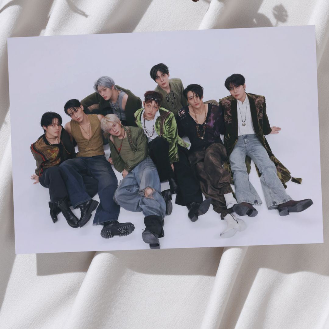 Ateez 'GOLDEN HOUR : Part.5 Ver-3' A3 Group Poster!