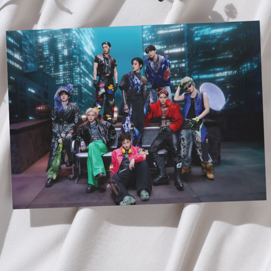 Ateez 'GOLDEN HOUR : Part.5 Ver-4' A3 Group Poster!