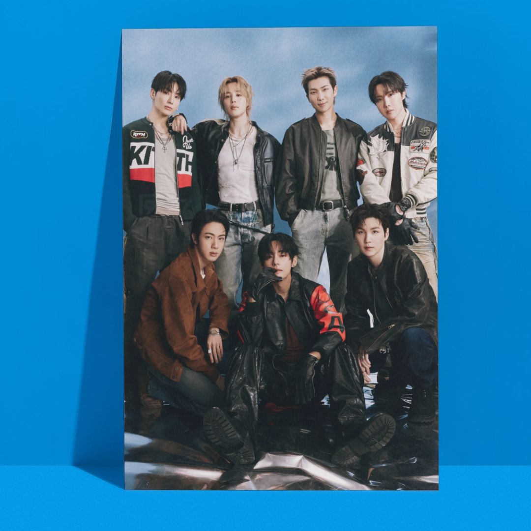 BTS 'GQ Ver-2' A3 Poster!