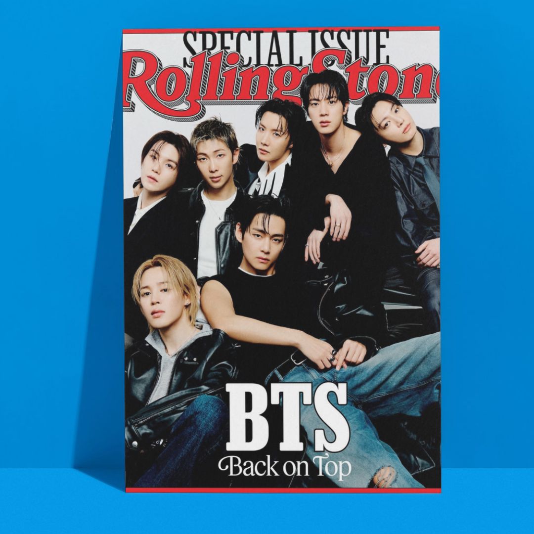 BTS 'Rolling Stone Ver-2' A3 Poster!