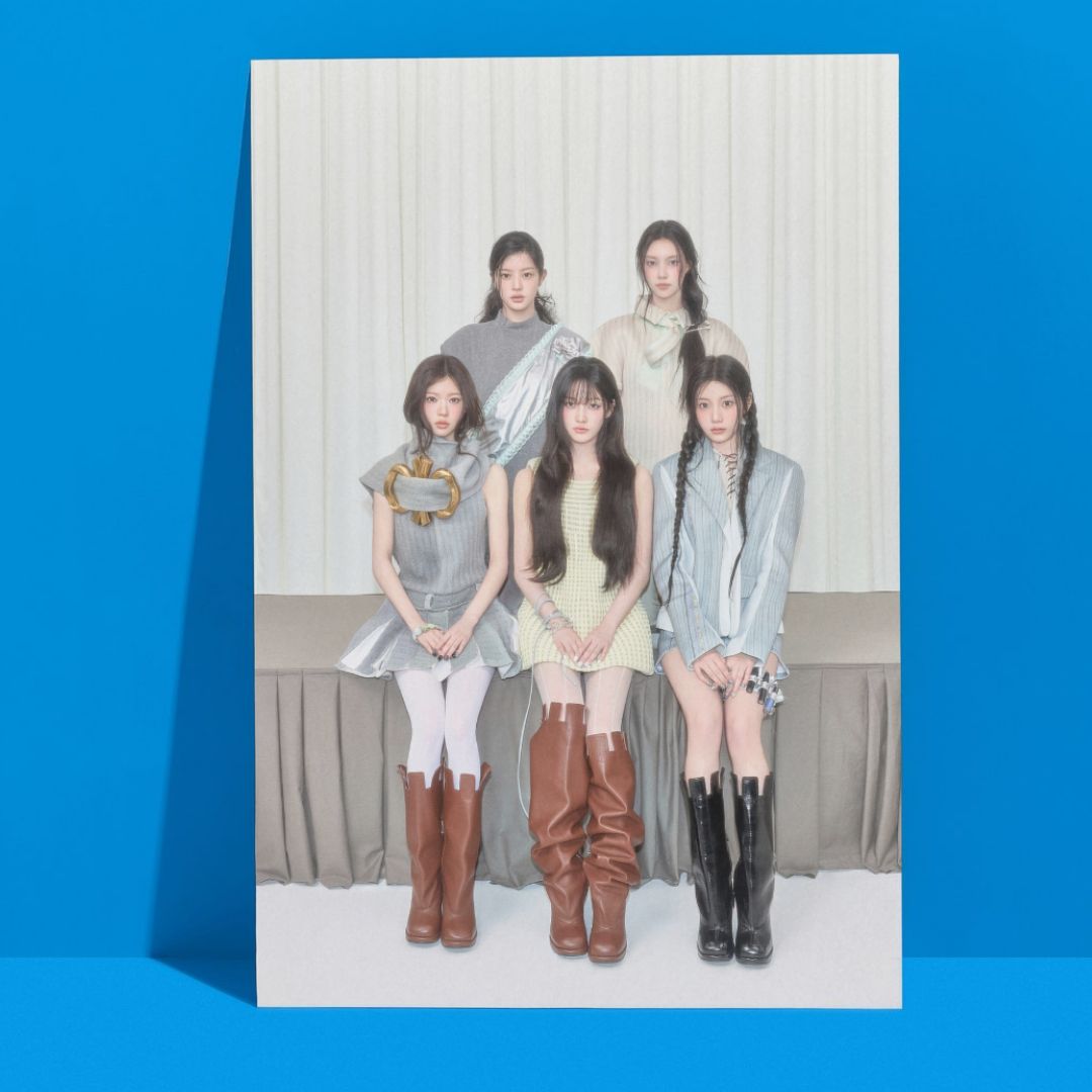 ILLIT ' I Got Your Back Ver-2' A3 Group Poster!